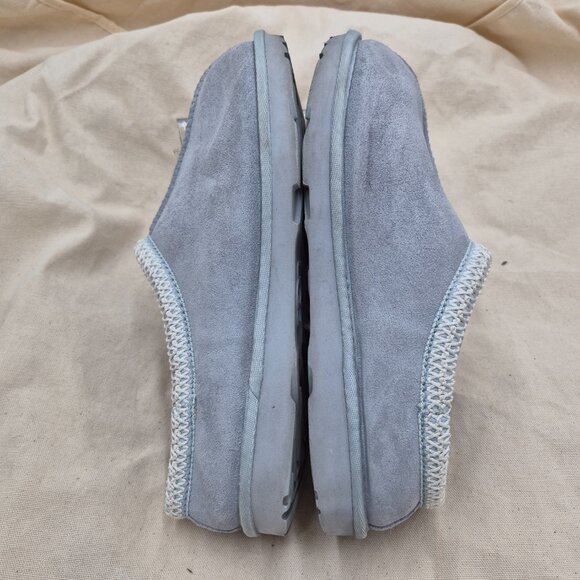 UGG Tasman slippers shoes light blue suede women's size 7 EU 38 big kids size 6 - Picture 5 of 7